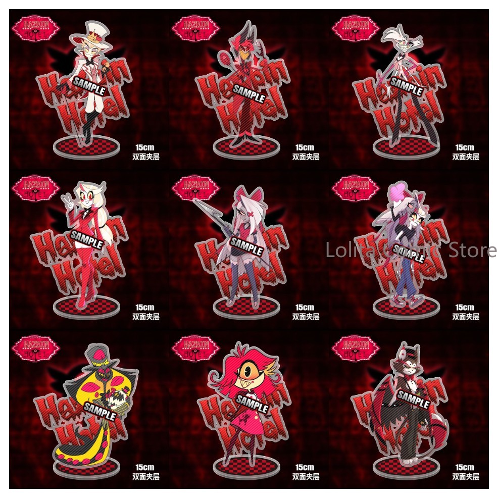 Photo Acrylic Block - Anime Hazbin Hotel Husk Pentious Acryl
