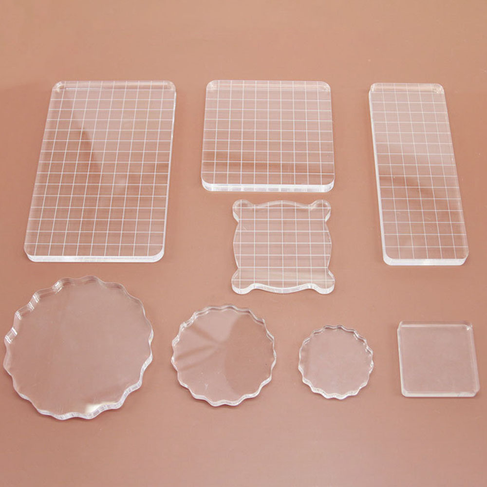 Photo Acrylic Block - Helder acryl stempelblok Gebruik doorzichtige vershoudbare