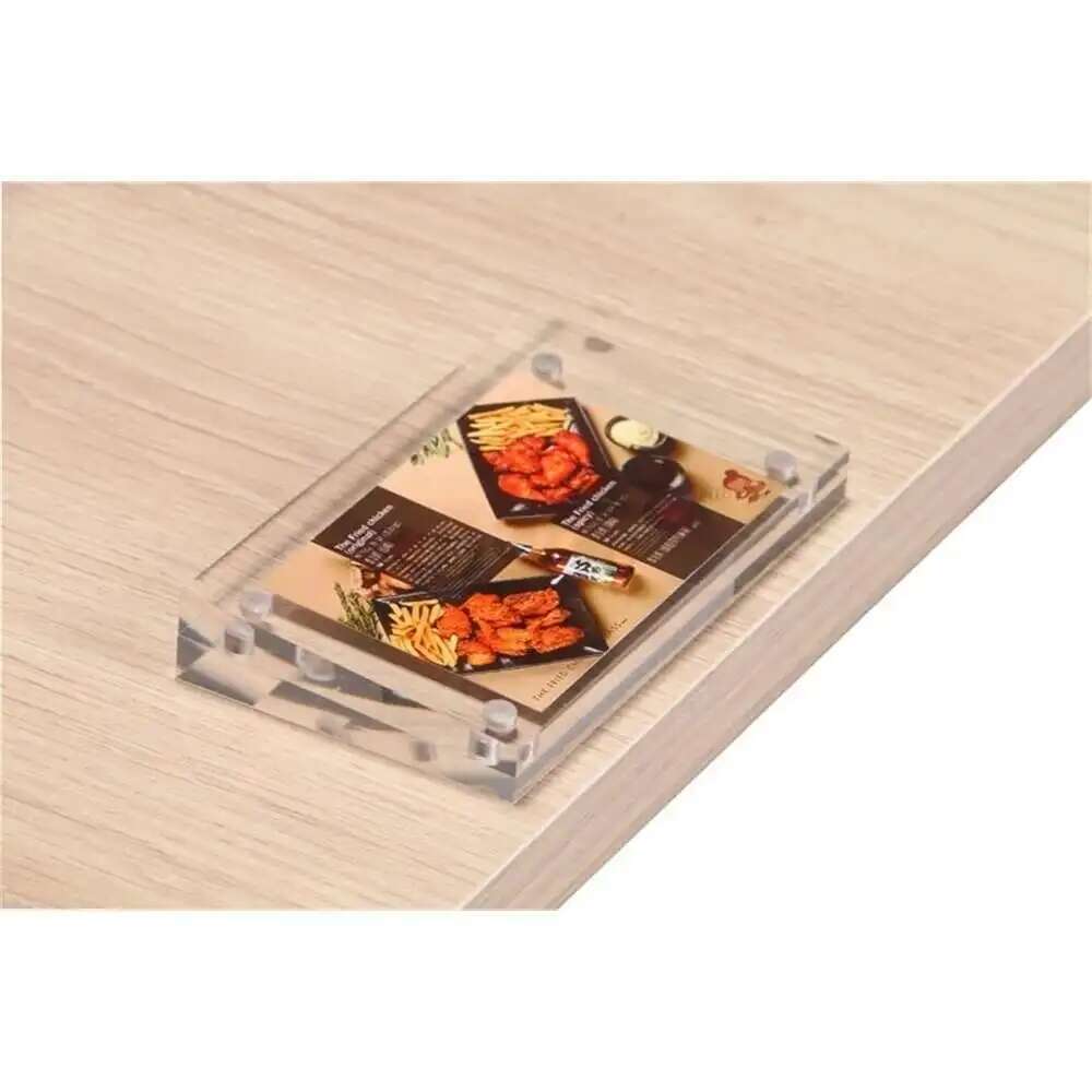 Photo Acrylic Block - 10 stks Acryl Trapeziumvormige Blok Fotolijst