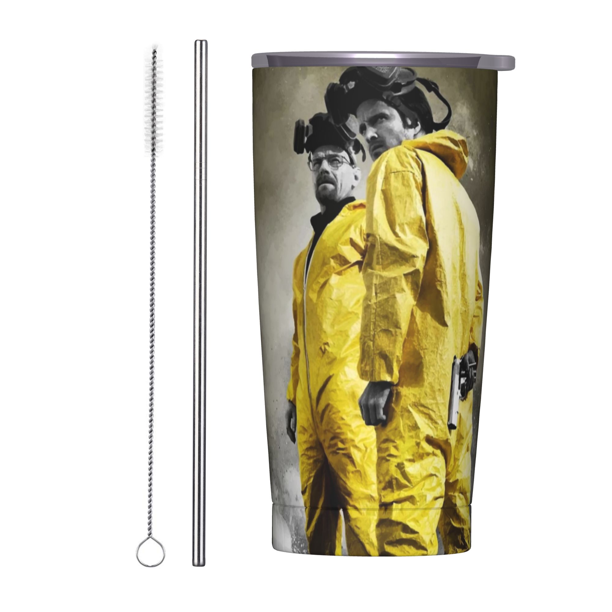 Tumbler 20Oz White - Breaking Bad Tumbler Vacuüm Geïsoleerde Walter
