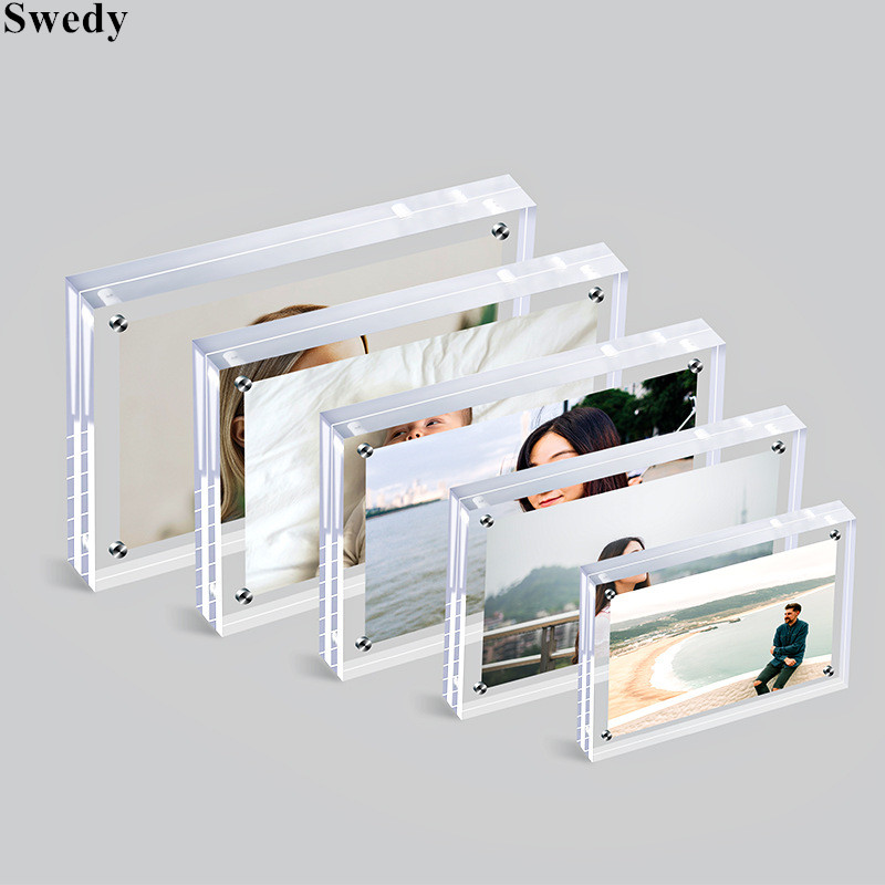 Photo Acrylic Block - 20 MM Dikke Magnetische Acryl Tekenhouder