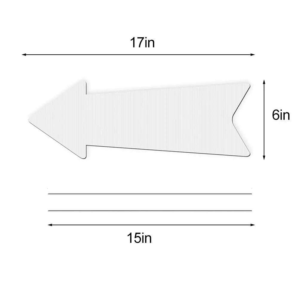 Waterdichte DIY blanco tuinbor - Yard Sign Blank recensie en prijs