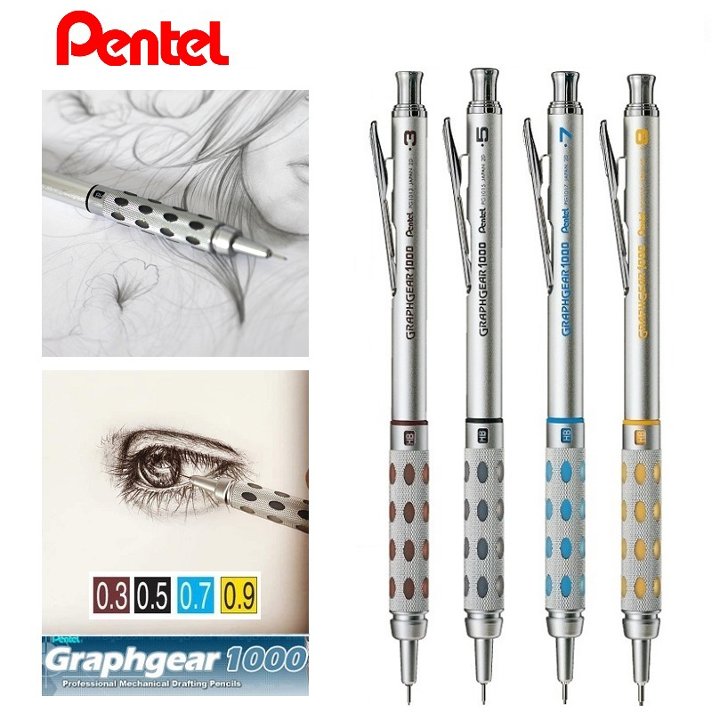 Pentel GRAPHGEAR 1000 mechanis - Pentel Pen Graphgear recensie en prijs