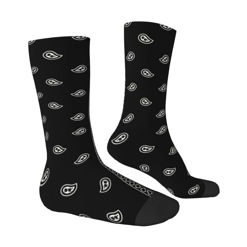Custom Print Zwart Wit Paisley - Bandana Blank White recensie en prijs
