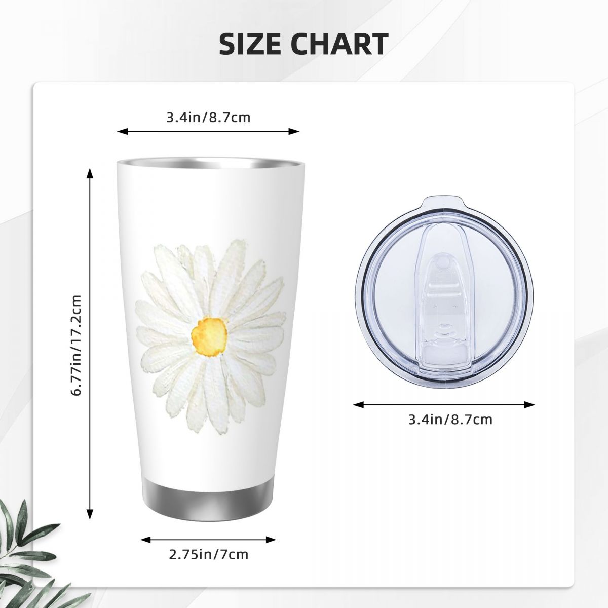 Handgeschilderde een kleine wi - Tumbler 20Oz White recensie en prijs
