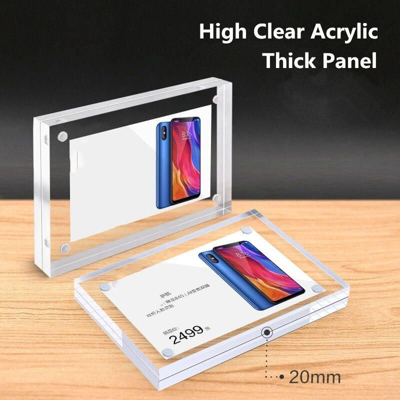 5 STUKS 90x55mm Magnetische Ac - Photo Acrylic Block recensie en prijs