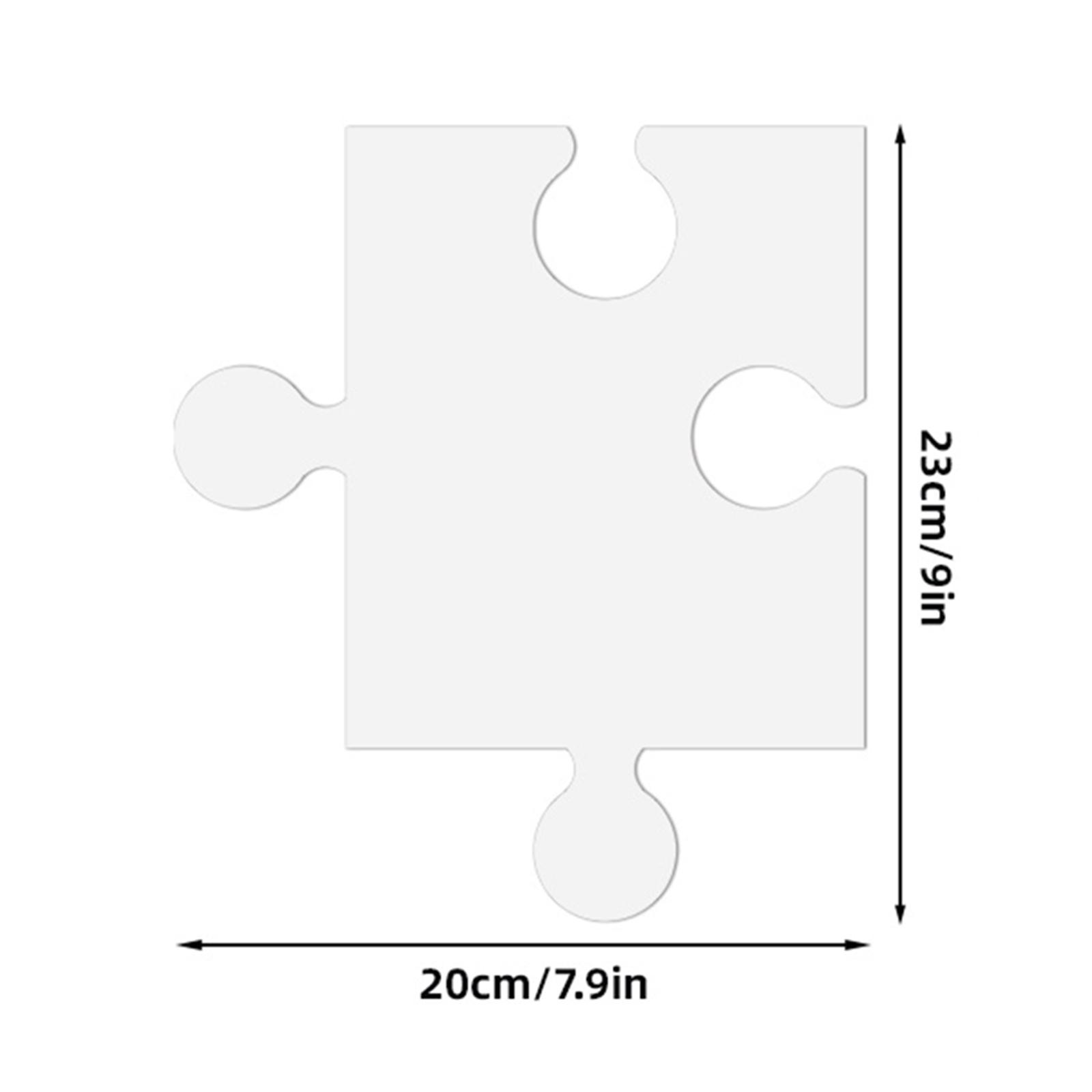 Wit kartonnen blanco puzzels A - Puzzle Blank White recensie en prijs