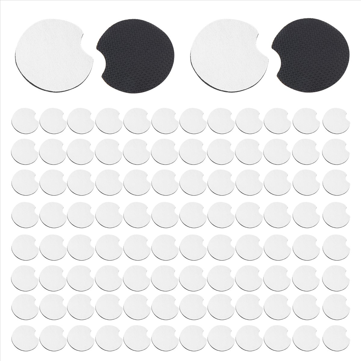 AA83 100 stuks sublimatie blan - Coaster Sublimation Blank recensie en prijs