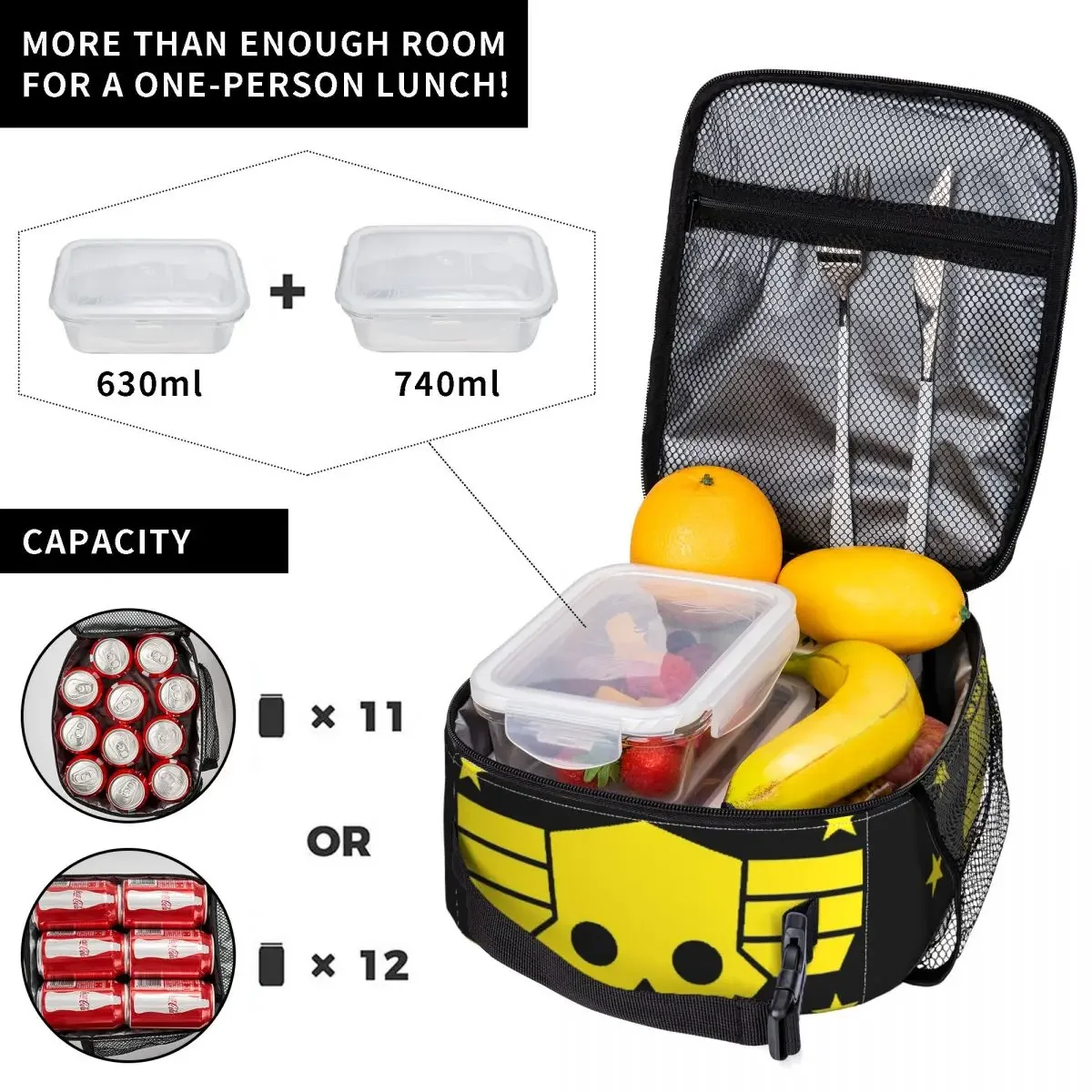 Geïsoleerde lunchtas Helldiver - Tote Bag Sublimation recensie en prijs