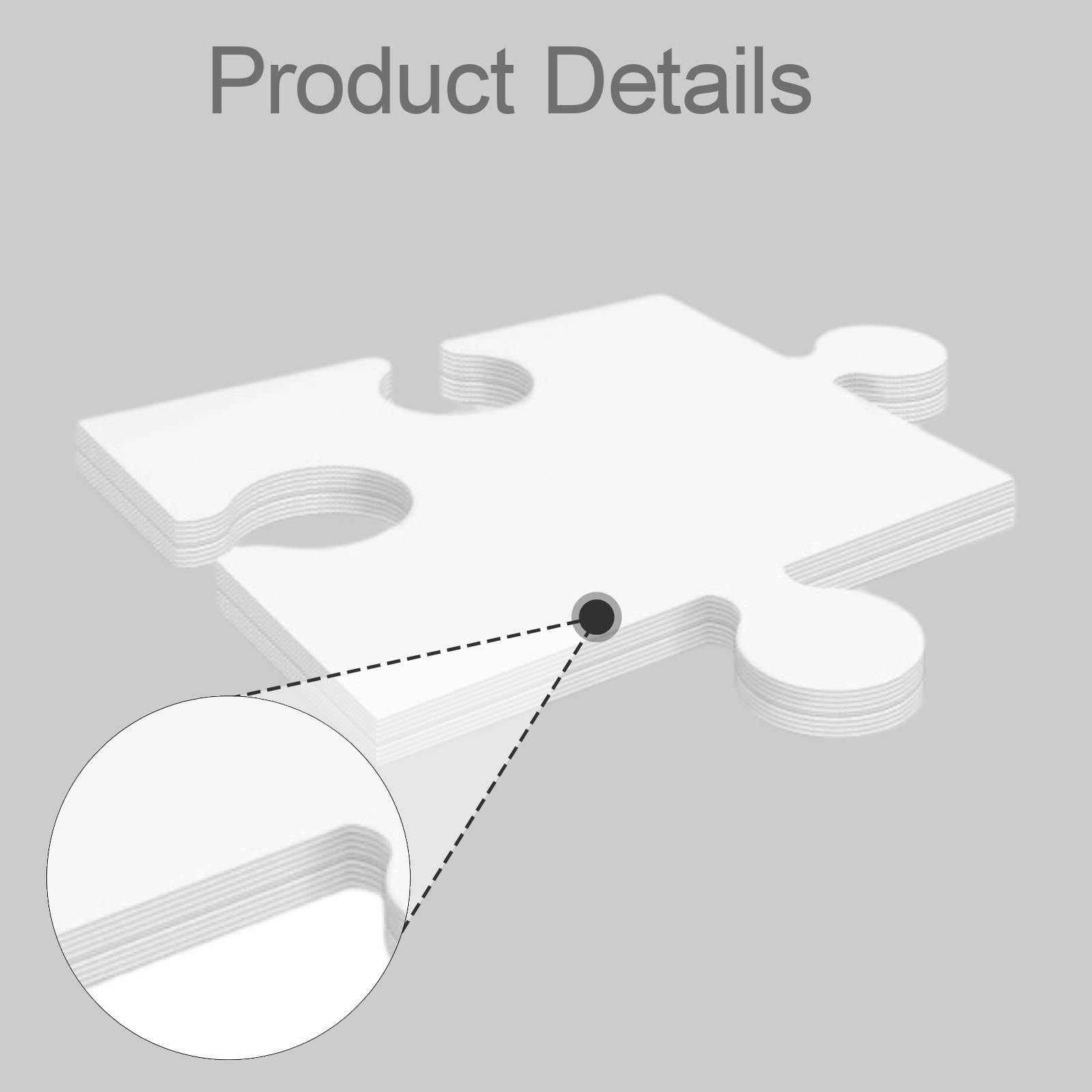 24 Stuks Wit Karton Lege Legpu - Puzzle Blank White recensie en prijs