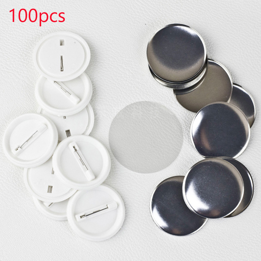100 Stks/set Plastic Blanco Ba - Button Badge Blank recensie en prijs