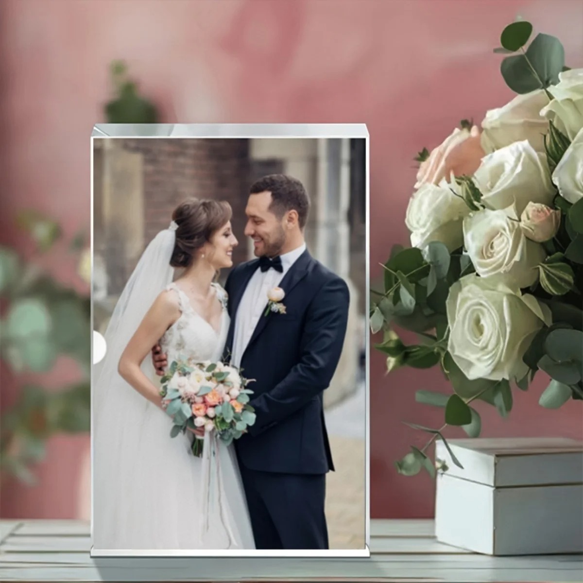 Op maat gemaakte acryl geperso - Photo Acrylic Block recensie en prijs